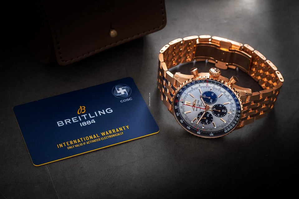 Breitling Navitimer 1 B01 Chronograph Rb0137 18k Weight 245g 46mm - New 2026 - Full Set