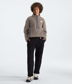 The North Face Women’s TNF™ Fleeski ¼-Zip Pullover Mocha Brown