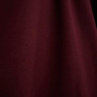 Red Premium High Waisted Wide Leg Joggers