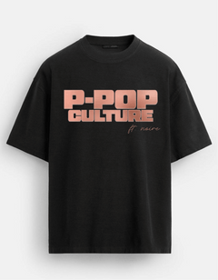 P-POP CULTURE RIBBED T-SHIRT