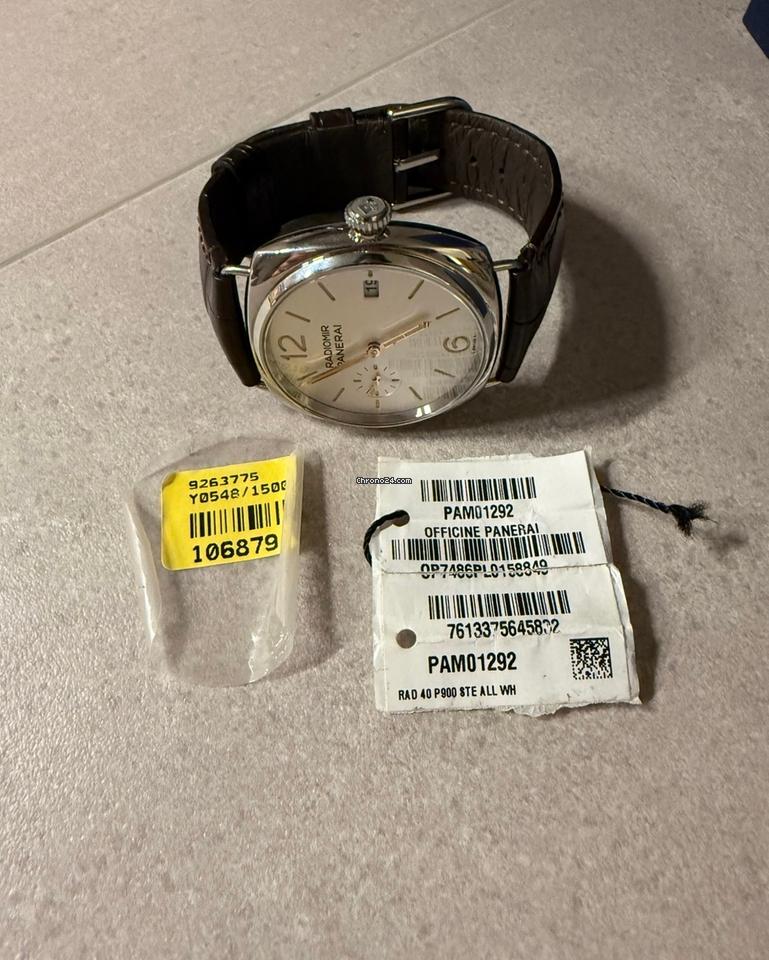 Panerai Radiomir Quaranta Juni 2023 – Nie benutzt – Full Set – Zertifizierte Radiomir