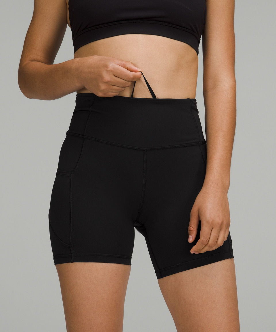Lululemon Women's Fast and Free High-Rise Short 6" *7 Pocket