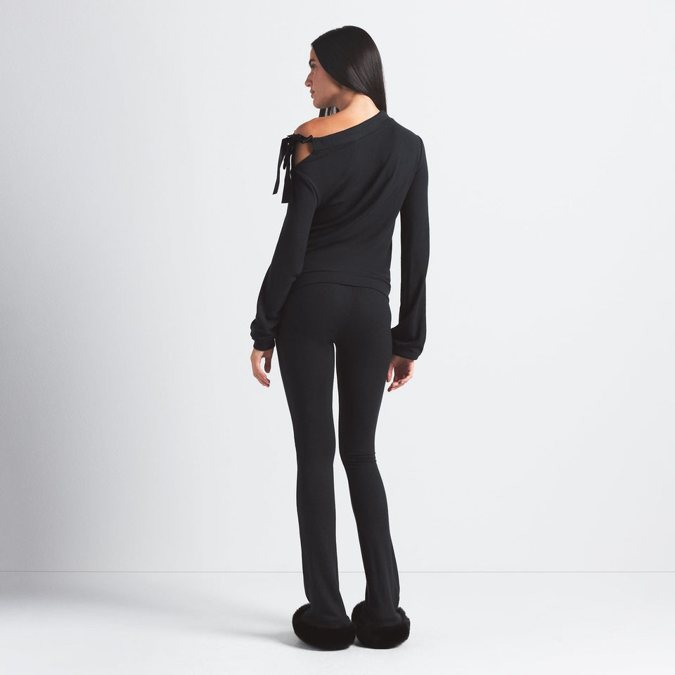 SKIMS CLOUD OFF THE SHOULDER TOP | ONYX