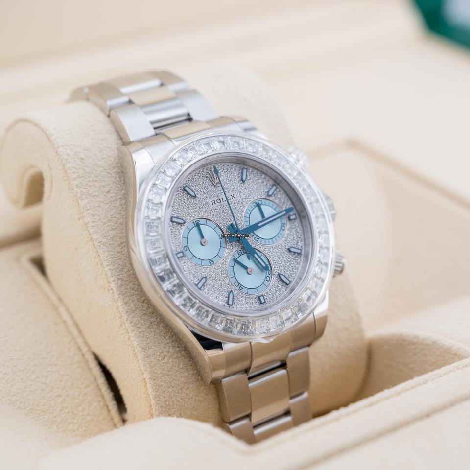 Rolex | Daytona | 126576TBR | Platinum | 40 mm | Platinum | Blue | Automatic