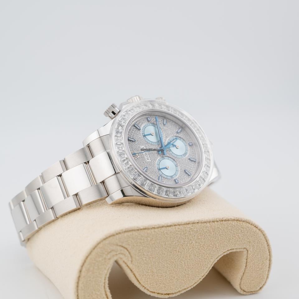 Rolex | Daytona | 126576TBR | Platinum | 40 mm | Platinum | Blue | Automatic