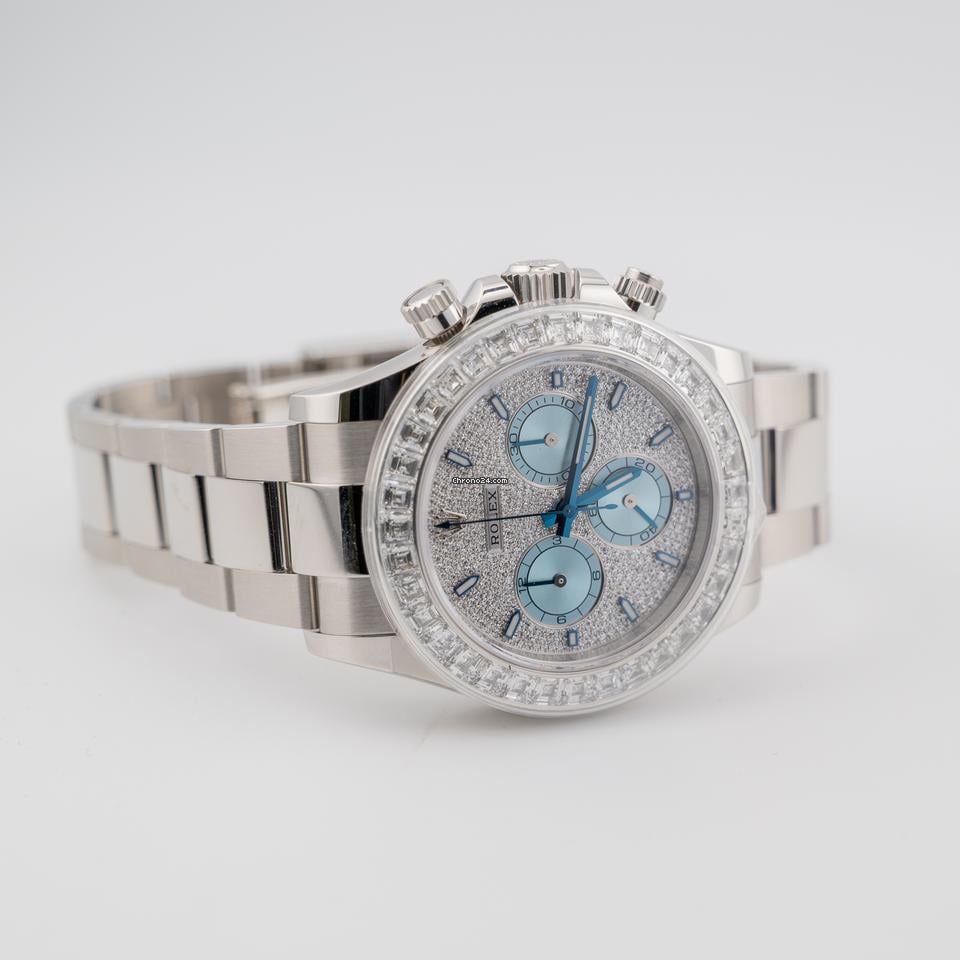 Rolex | Daytona | 126576TBR | Platinum | 40 mm | Platinum | Blue | Automatic