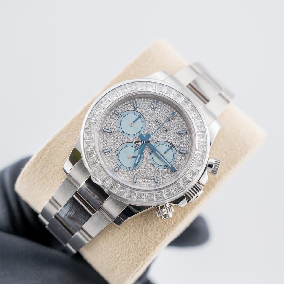 Rolex | Daytona | 126576TBR | Platinum | 40 mm | Platinum | Blue | Automatic
