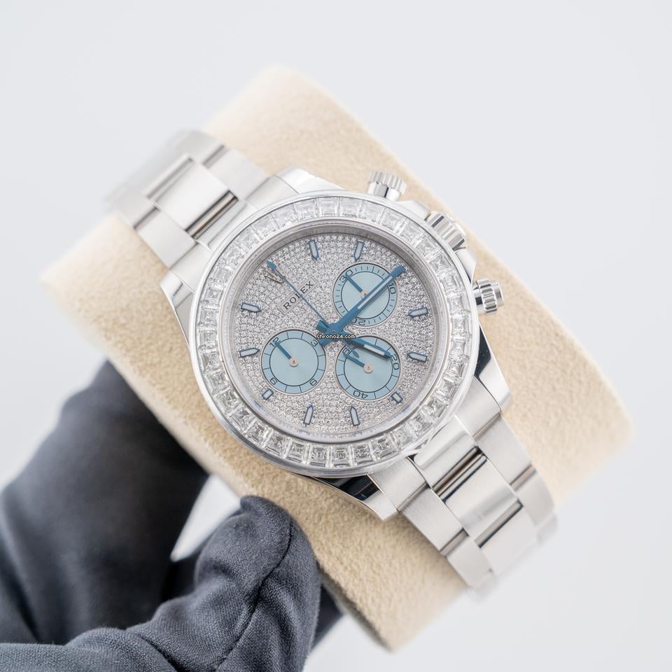 Rolex | Daytona | 126576TBR | Platinum | 40 mm | Platinum | Blue | Automatic