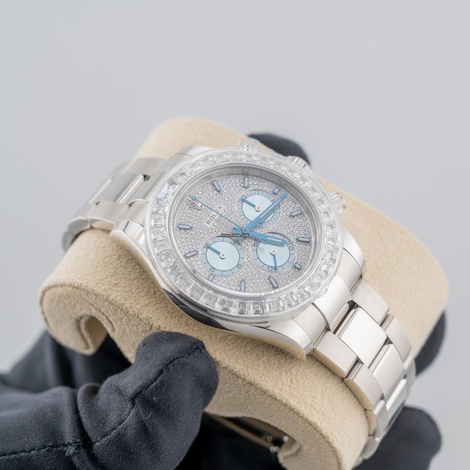 Rolex | Daytona | 126576TBR | Platinum | 40 mm | Platinum | Blue | Automatic