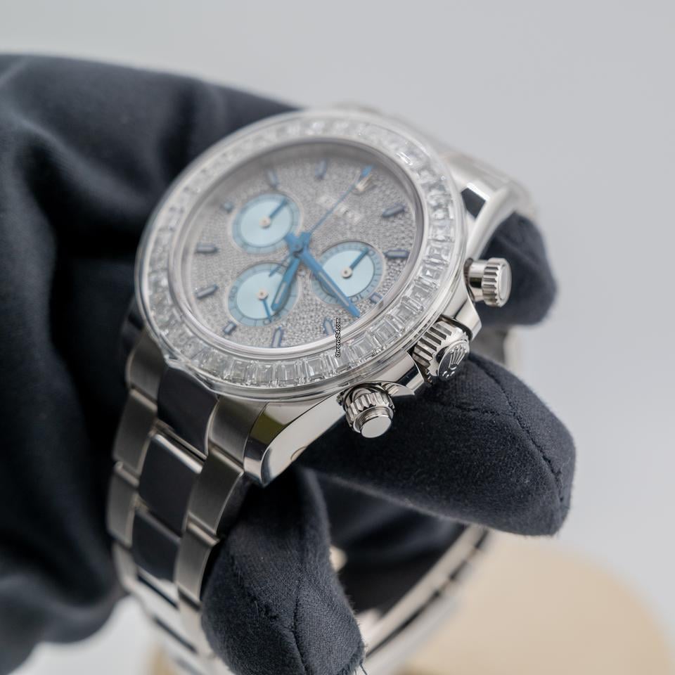 Rolex | Daytona | 126576TBR | Platinum | 40 mm | Platinum | Blue | Automatic