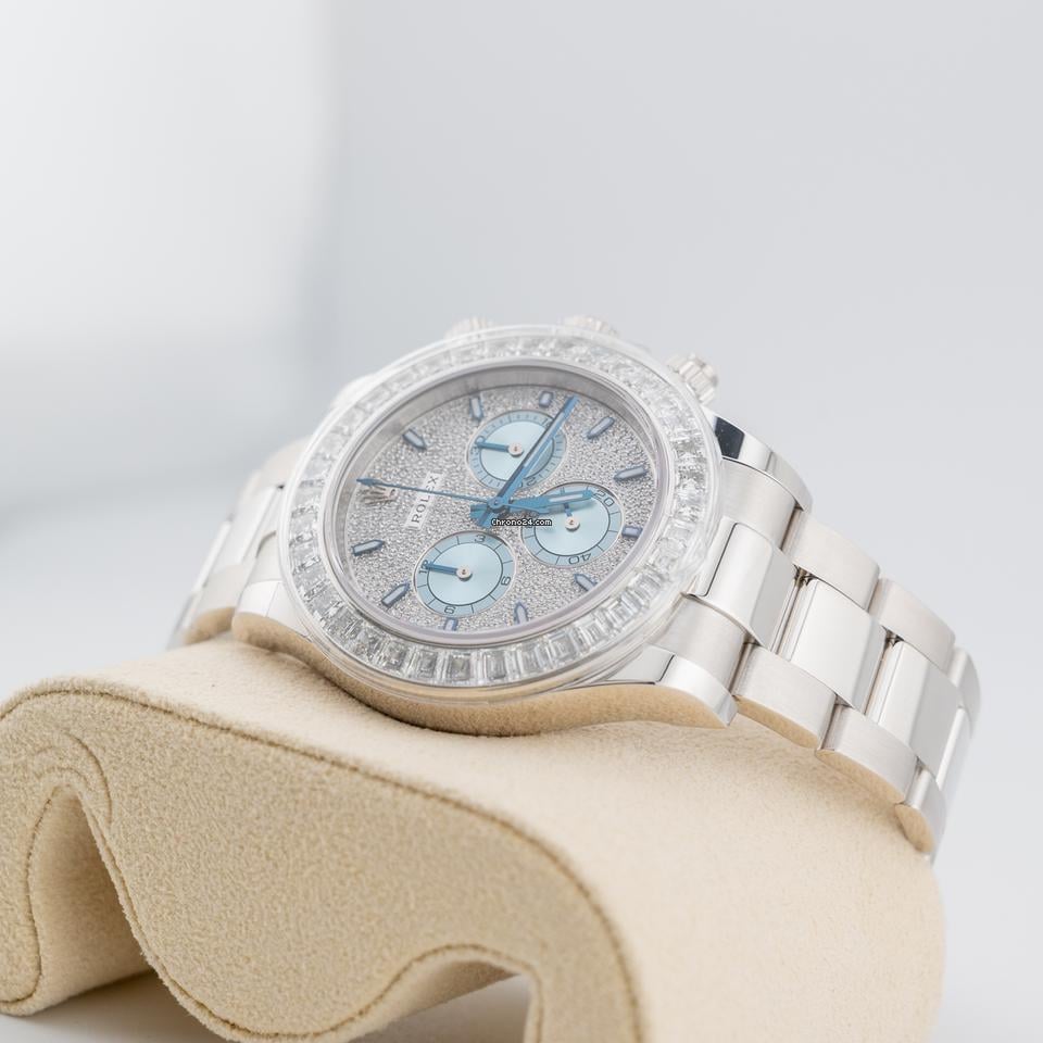 Rolex | Daytona | 126576TBR | Platinum | 40 mm | Platinum | Blue | Automatic