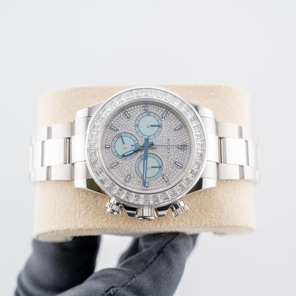 Rolex | Daytona | 126576TBR | Platinum | 40 mm | Platinum | Blue | Automatic