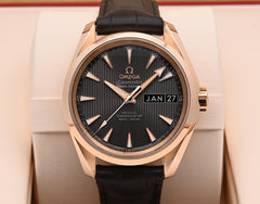 Omega Seamaster Aqua Terra Annual Calendar Red Gold 231.53.39.22.06.001 Full Set