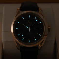 Omega Seamaster Aqua Terra Annual Calendar Red Gold 231.53.39.22.06.001 Full Set