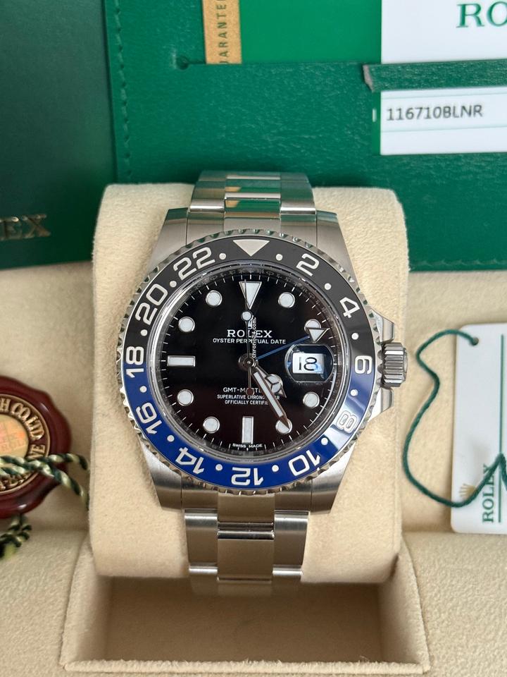 Rolex | GMT-Master II | 116710BLNR | Steel | 41 x 40 mm | Steel | Black | Automatic