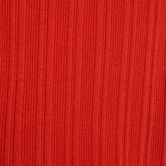 Red Ribbed Knitted Vest Top