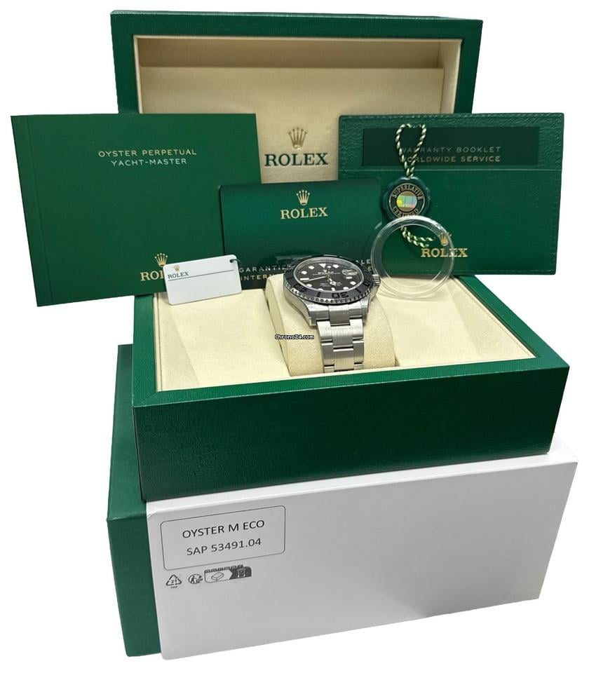 Rolex Yacht-Master 42 NEW 2026 PAPERS Rolex Yacht-Master TITANIUM 226627 Black Ceramic 42mm BOX