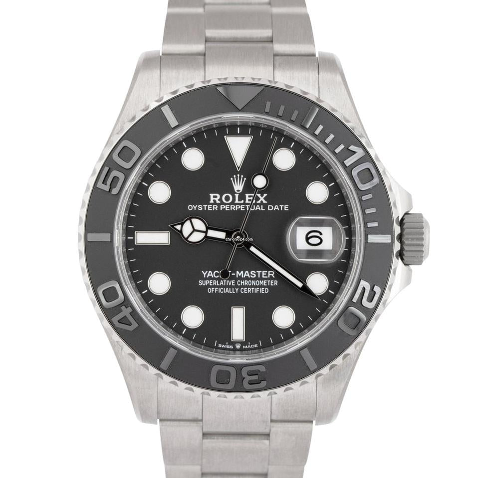Rolex Yacht-Master 42 NEW 2026 PAPERS Rolex Yacht-Master TITANIUM 226627 Black Ceramic 42mm BOX