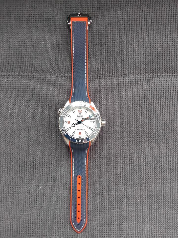 Omega Seamaster Planet Ocean 600m America's Cup Limited Set complet :boite cartes porte carte mode d'emploie etc