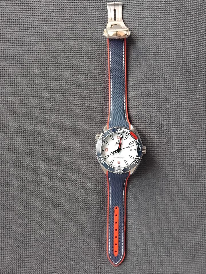 Omega Seamaster Planet Ocean 600m America's Cup Limited Set complet :boite cartes porte carte mode d'emploie etc