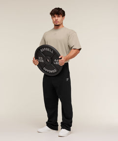 Gymshark Power T-Shirt - Mushroom Grey