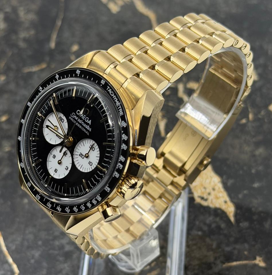 Omega Speedmaster Professional Moonwatch New 2026 - Speedmaster Moonwatch Professional 42 mm Moonshine Gold
