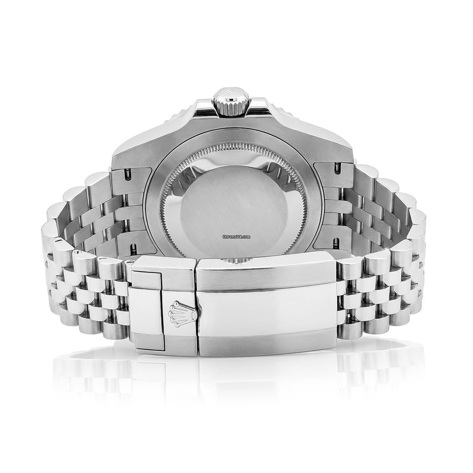 Rolex GMT-Master II Rolex 40MM Batgirl Stainless Steel Jubliee Bracelet Datejust