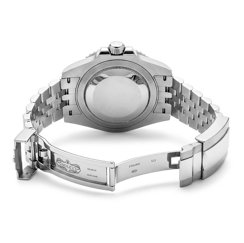Rolex GMT-Master II Rolex 40MM Batgirl Stainless Steel Jubliee Bracelet Datejust