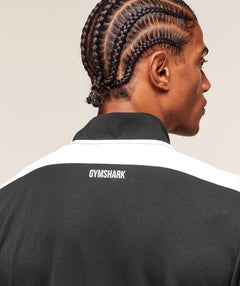 Gymshark Arrival Block Track Jacket - Black