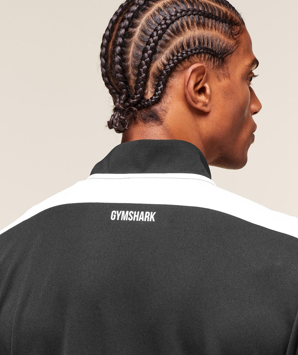 Gymshark Arrival Block Track Jacket - Black