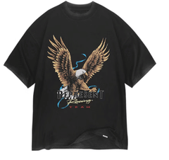 Represent Racing Team Eagle Vintage Black T-Shirt