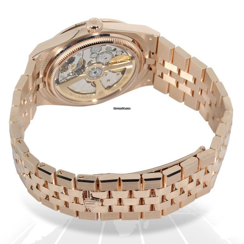 Rolex | Land-Dweller | 127285TBR | Rose gold | 36 mm | Rose gold | Silver | Automatic