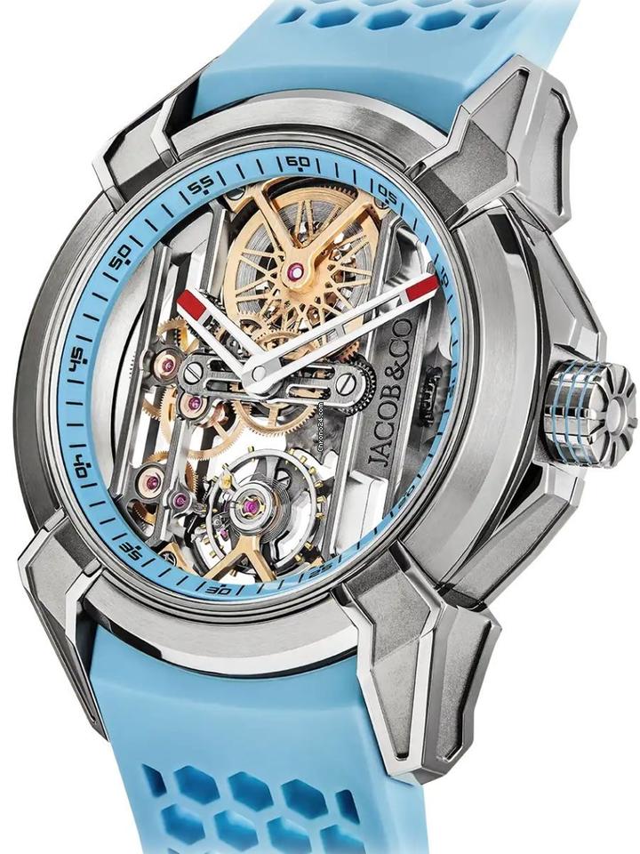 Jacob & Co.EX110.20.AA.AJ.ABRUA Epic X Blue Titanium 44mm