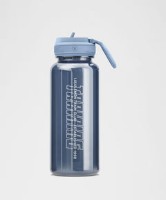 Lululemon Back to Life Clear Bottle 32oz Straw Lid *Train Est 1998