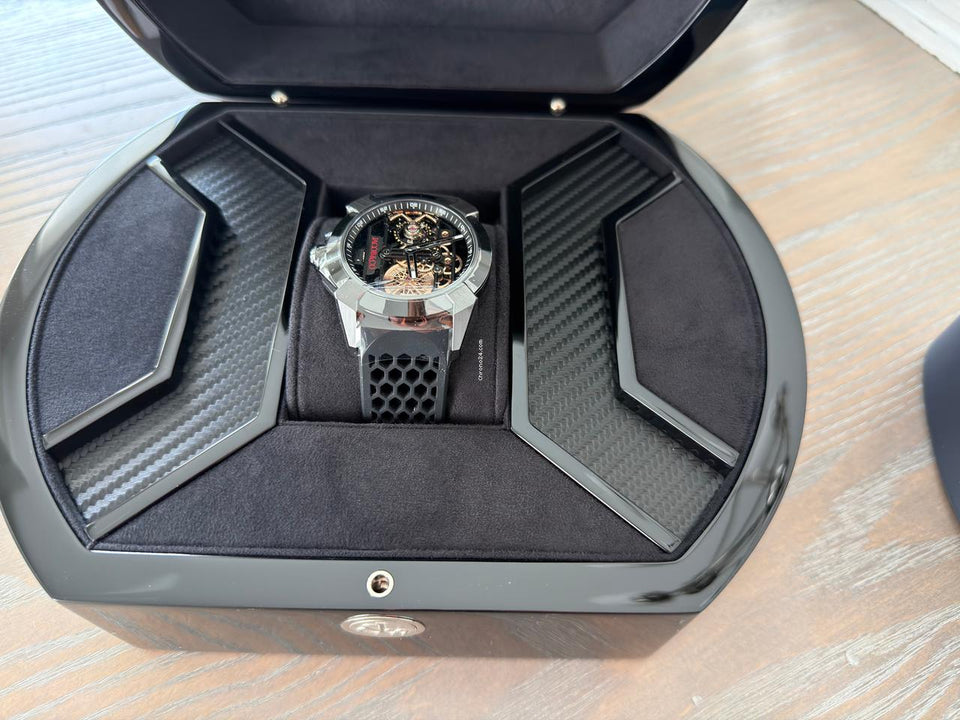 Jacob & Co.Epic X Ceramic EX115.95.AF.AA.A Skeleton 050/101 Full Set Wrapped & Unworn