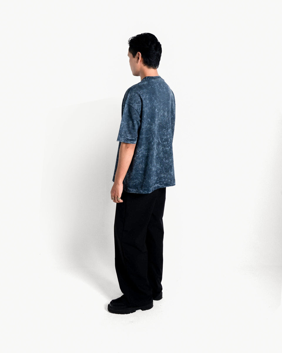 Vesper – Faded Washed Navy Oversized T-shirt