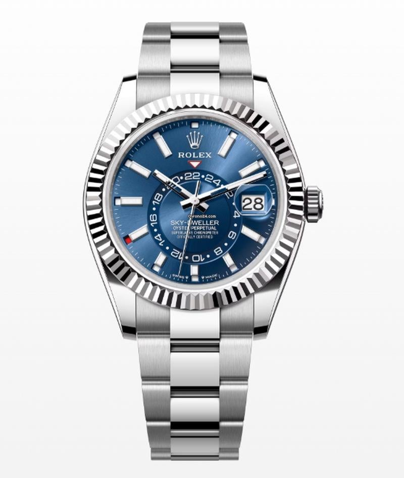 Rolex Sky-Dweller336934 New 2024 Complete Oyster Auto Blue Dial Men's 42mm Sale