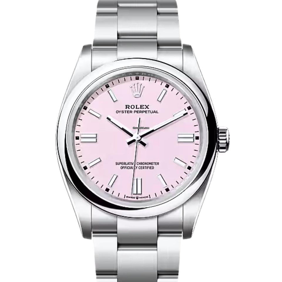 Rolex | Oyster Perpetual | 126000-0008 | Steel | 36 mm | Pink