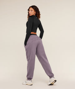 Gymshark Power Washed Cuff Joggers -  Dusk Purple/Acid Wash