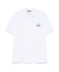 Moschino Teddy Bear Logo Polo Shirt