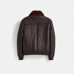 Restored Shearling Bomber