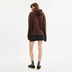 Coach Horse And Carriage Hoodie Brown