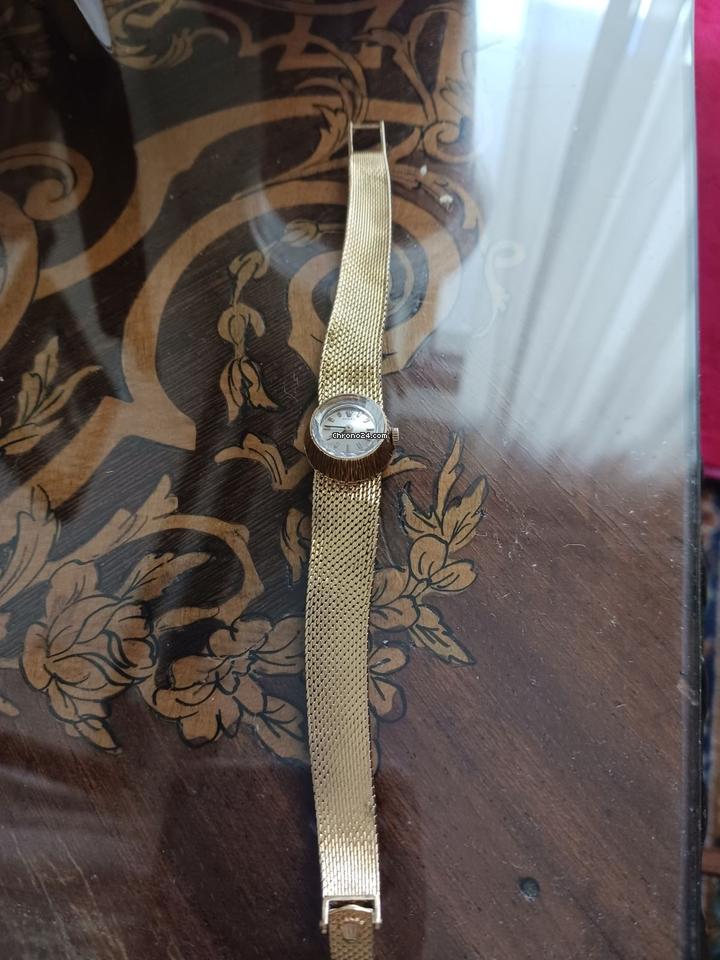 Rolex | Precision | 8789 | Yellow gold | 17 mm | Leather | Gold | Manual winding