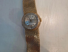 Rolex | Precision | 8789 | Yellow gold | 17 mm | Leather | Gold | Manual winding