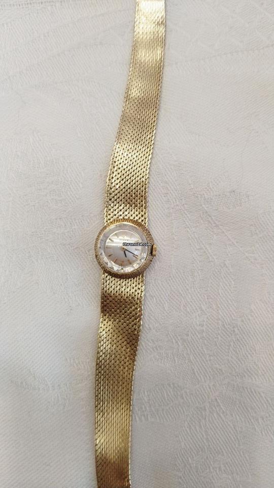 Rolex | Precision | 8789 | Yellow gold | 17 mm | Leather | Gold | Manual winding