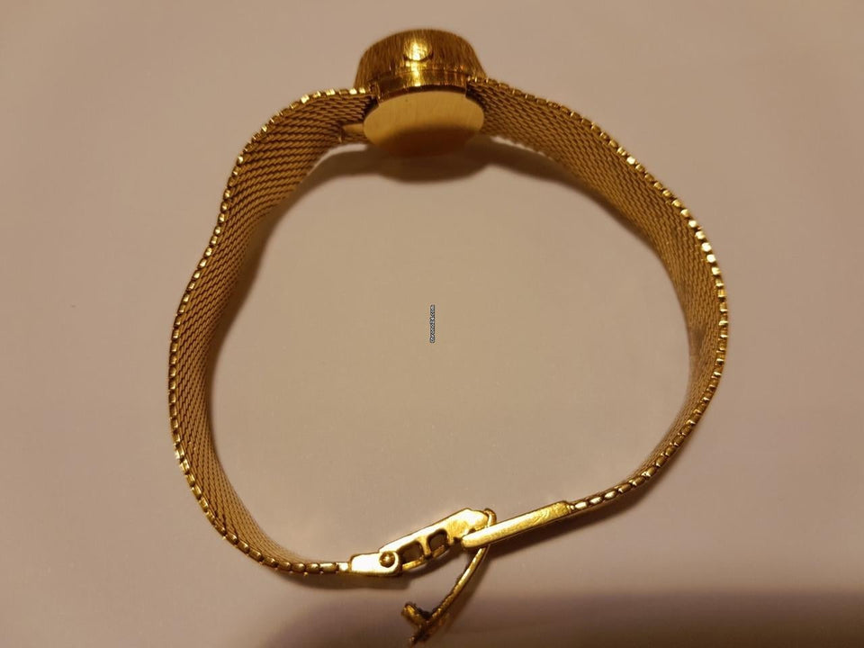 Rolex | Precision | 8789 | Yellow gold | 17 mm | Leather | Gold | Manual winding