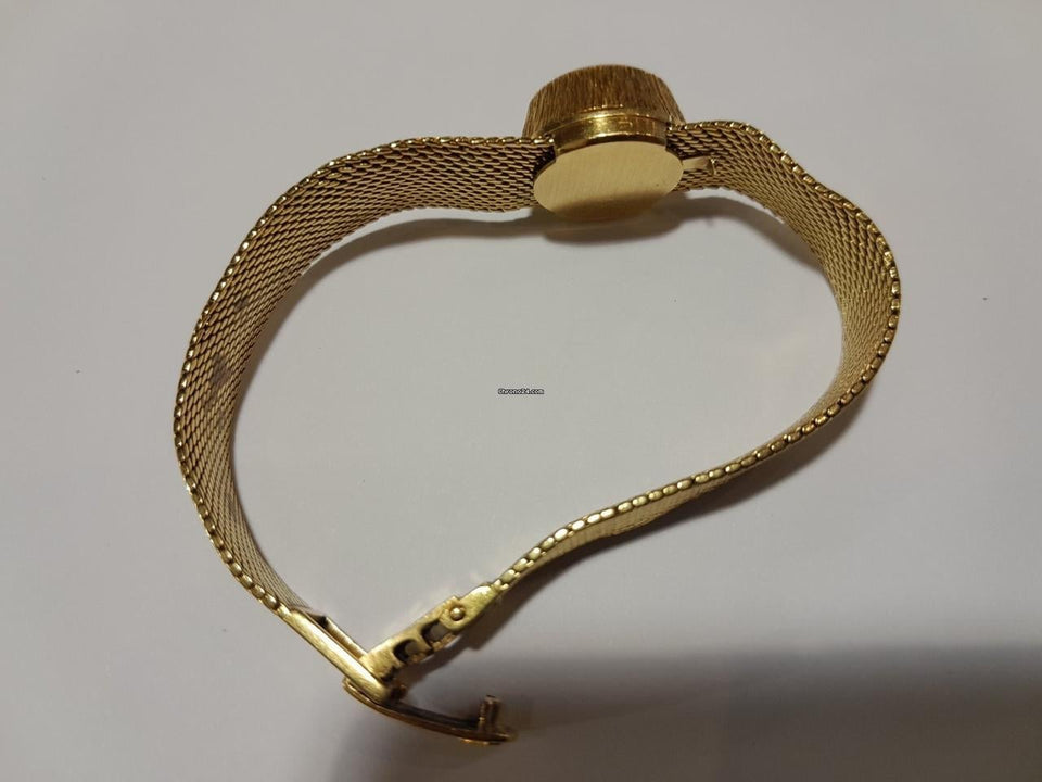 Rolex | Precision | 8789 | Yellow gold | 17 mm | Leather | Gold | Manual winding