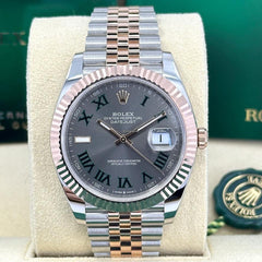 Rolex | Datejust | 126331 | Steel | 41 mm | Gold/Steel | Green | Automatic