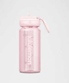 Lululemon Back to Life Clear Bottle 18oz *Straw Lid