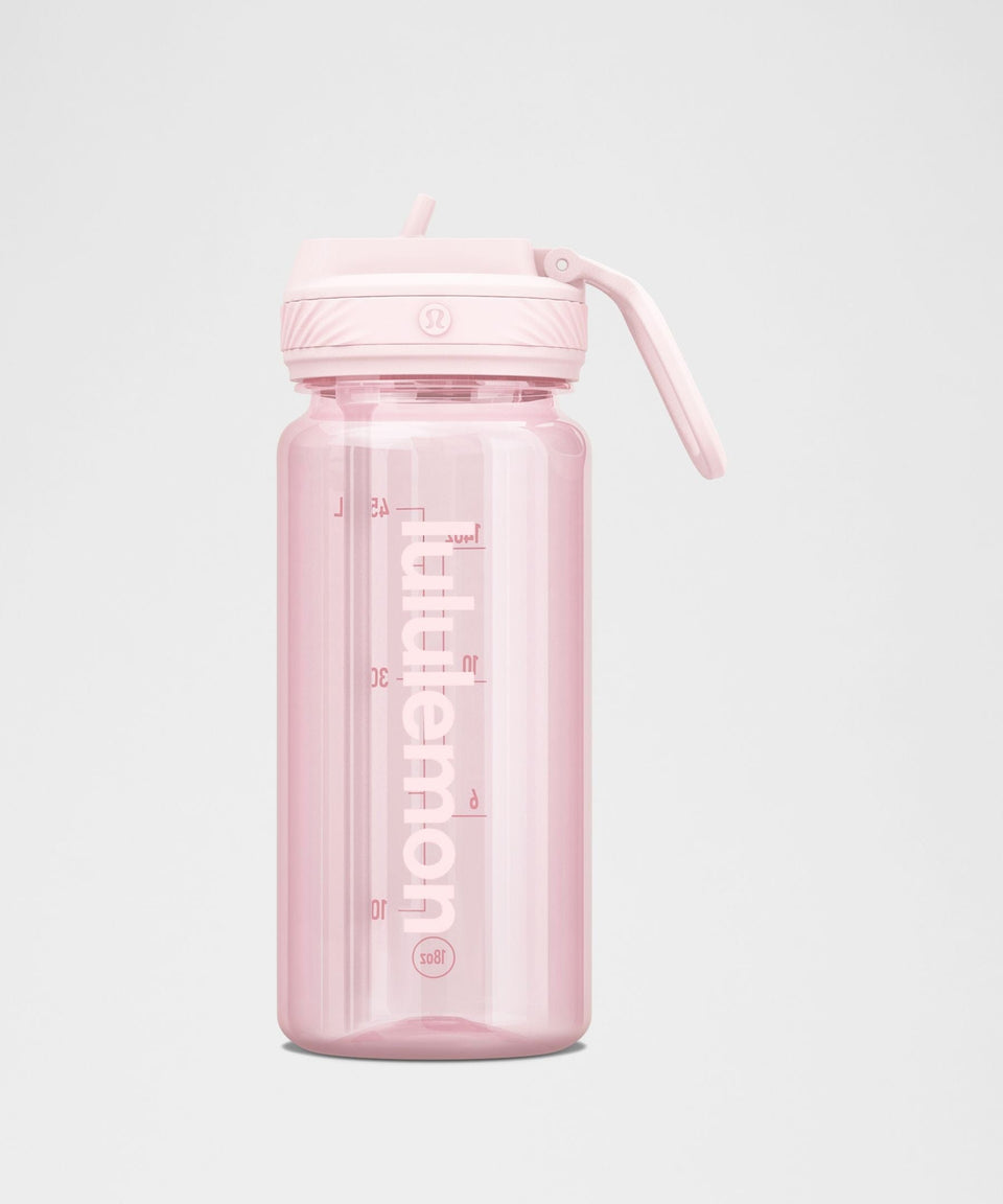 Lululemon Back to Life Clear Bottle 18oz *Straw Lid